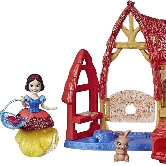 Disney Princess Snow White Cottage Kitchen Royal Clips New Sealed For Age 3+ - Picture 4 of 15